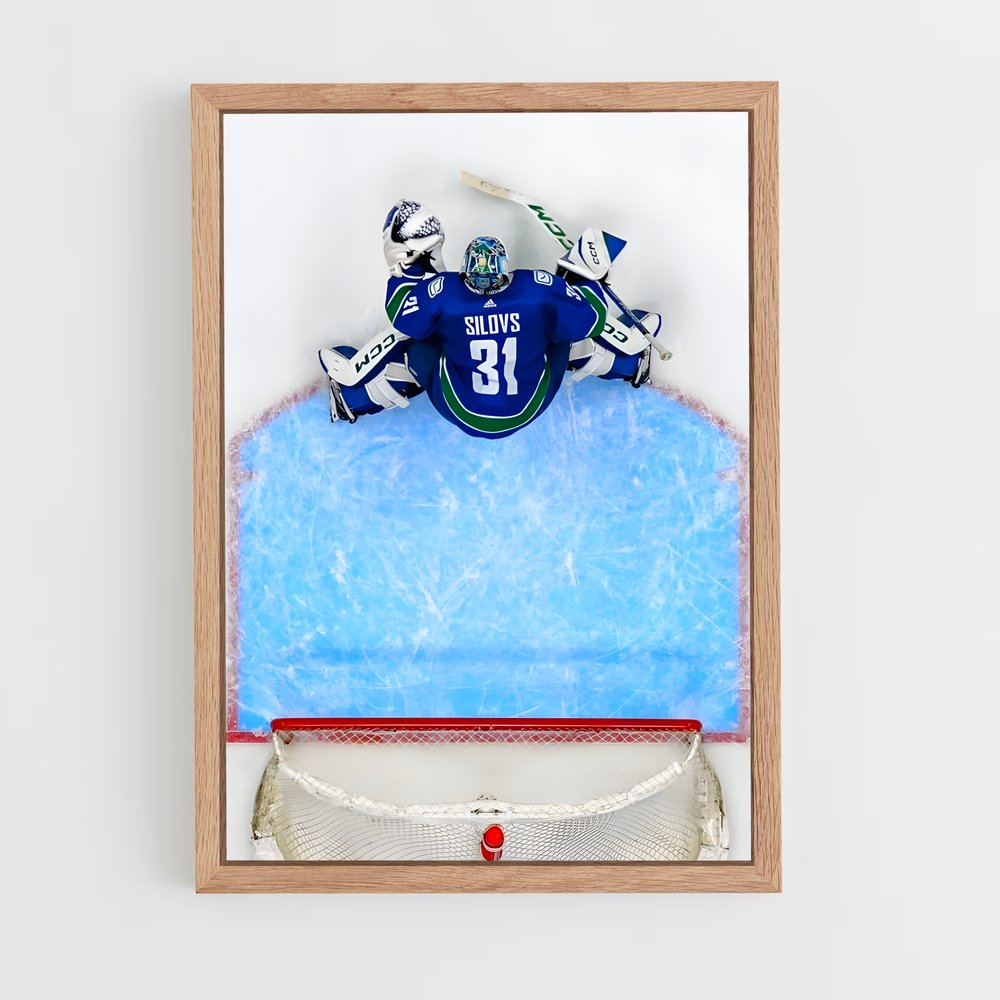 Poster Gardien des Canucks – affiche Hockey sur glace (vue 4)